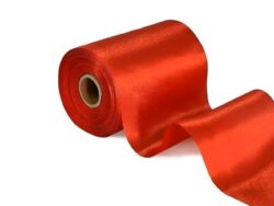 7.5cm Red Ribbon / Metre Party Hire Sunshine Coast